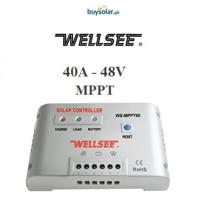 WellSee MPPT 40A 48V Charge Controller